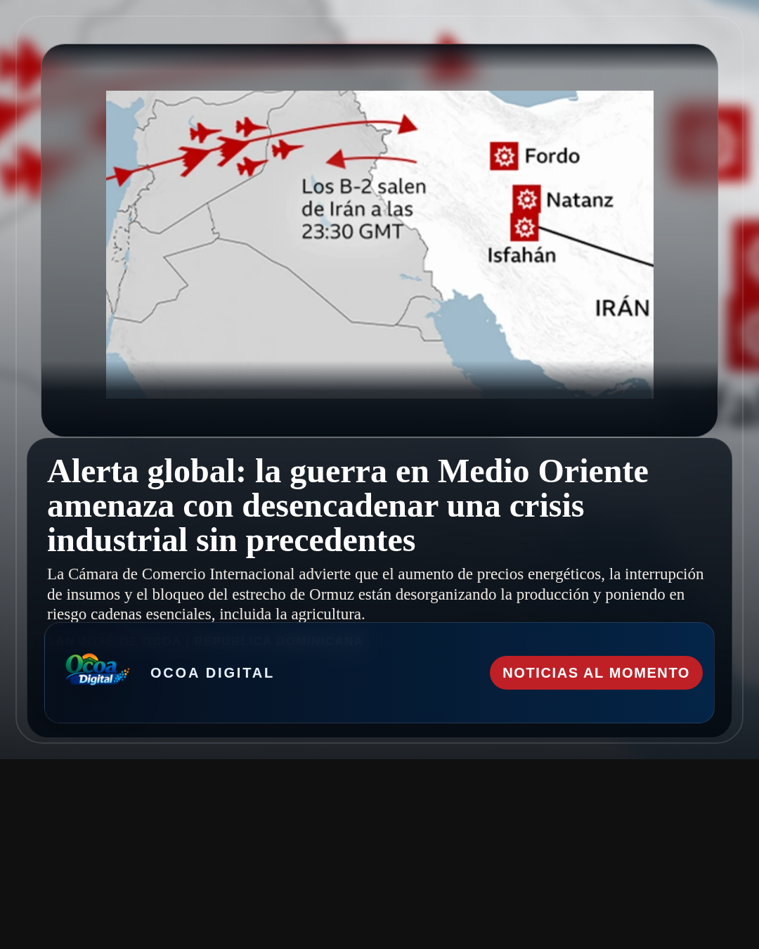 Alerta global: la guerra en Medio Oriente amenaza con desencadenar una crisis industrial sin precedentes