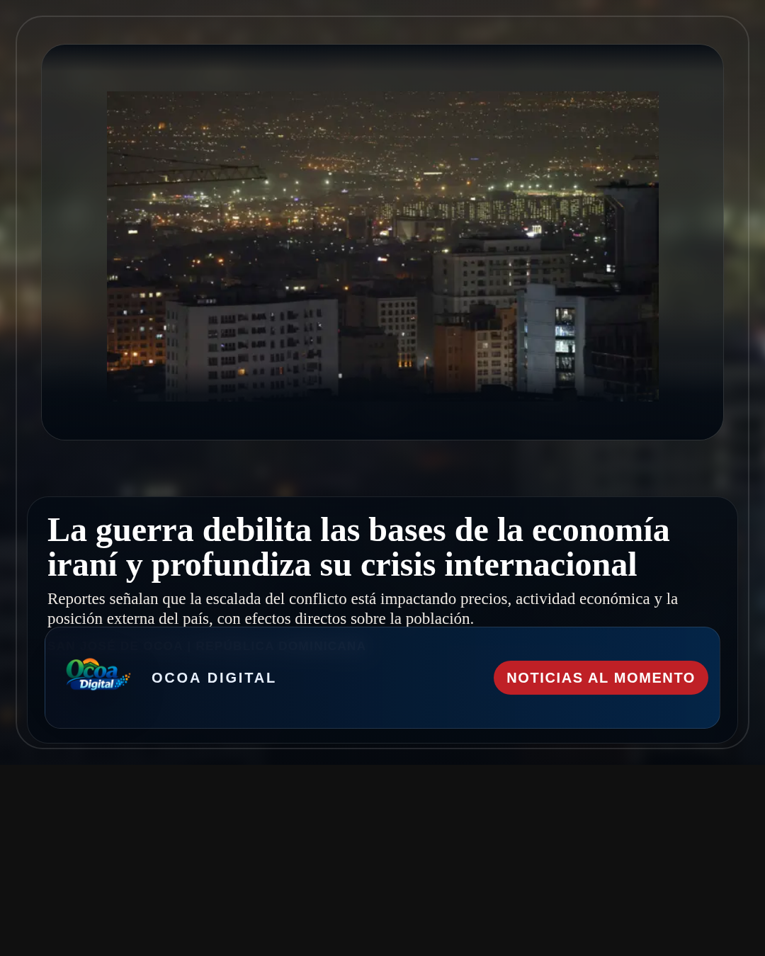 La guerra debilita las bases de la economía iraní y profundiza su crisis internacional