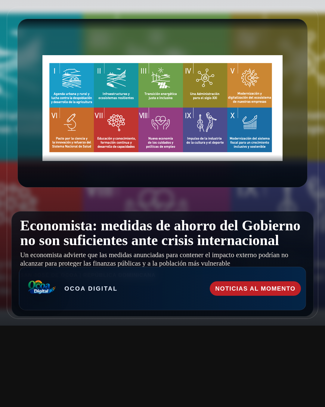 Economista: medidas de ahorro del Gobierno no son suficientes ante crisis internacional