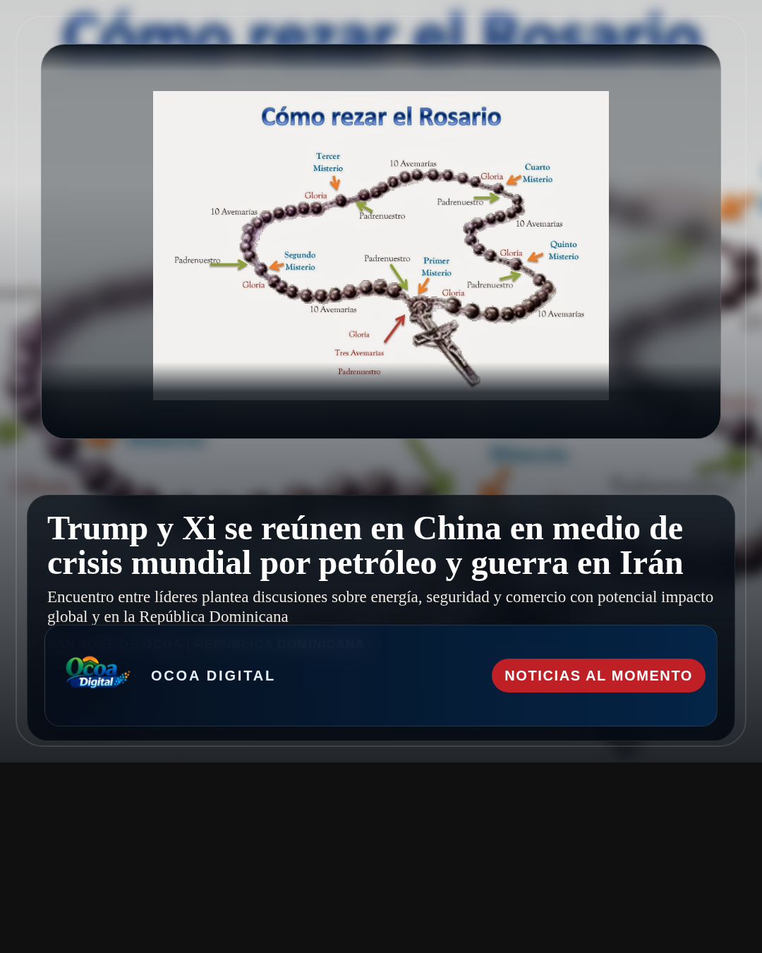 Trump y Xi se reúnen en China en medio de crisis mundial por petróleo y guerra en Irán