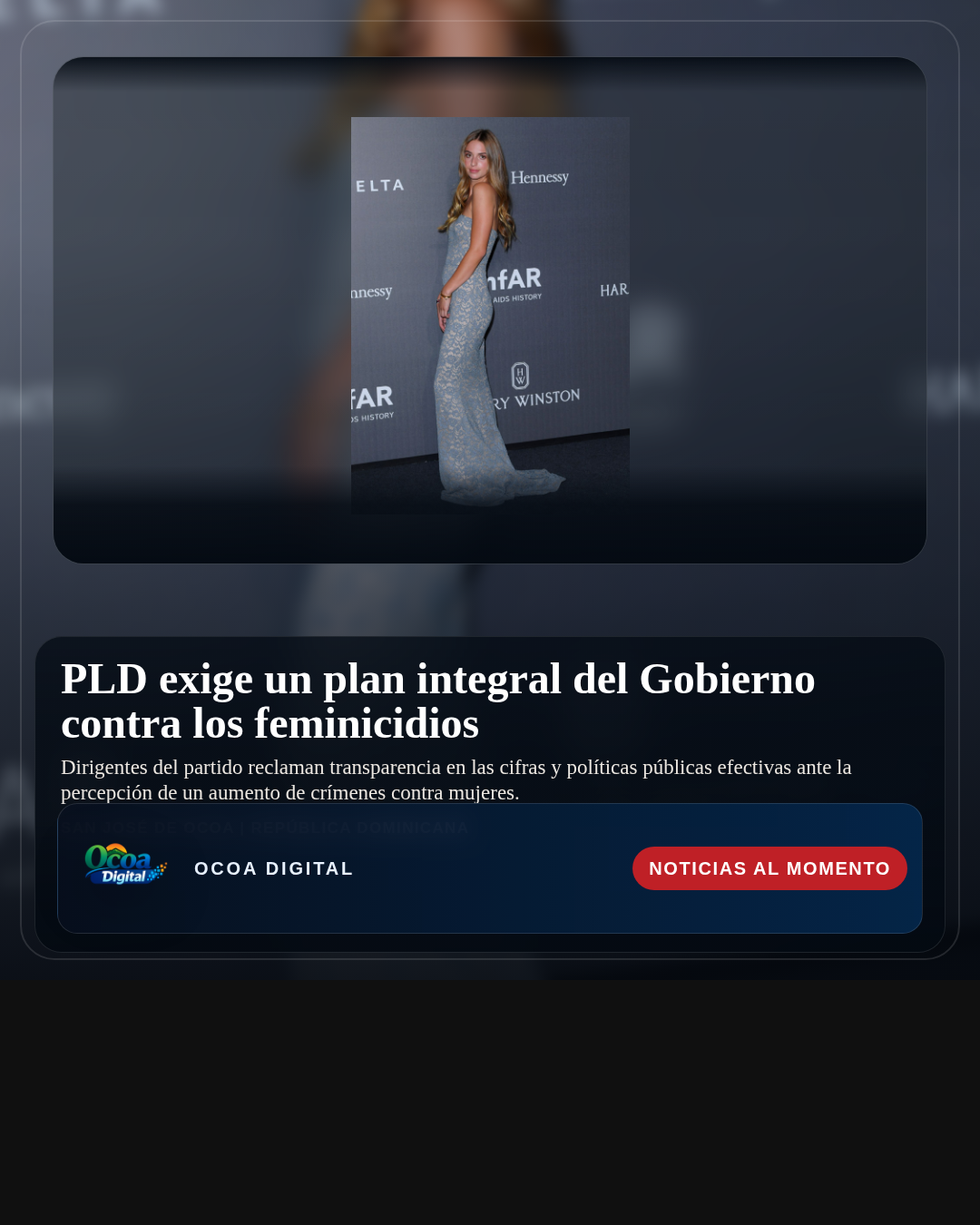 PLD exige un plan integral del Gobierno contra los feminicidios