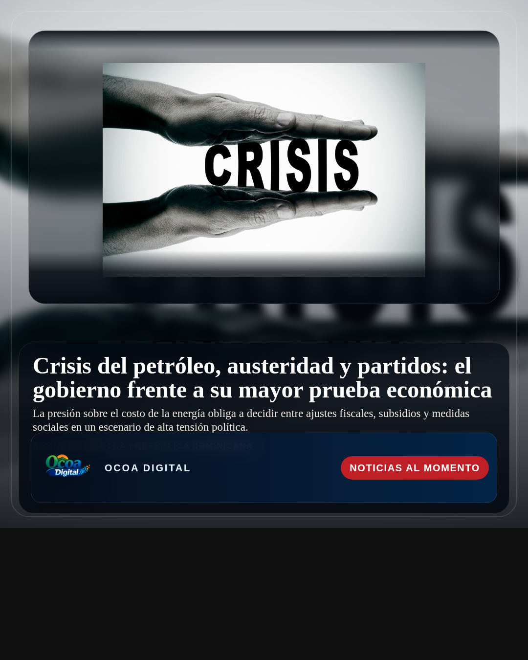 Crisis del petróleo, austeridad y partidos: el gobierno frente a su mayor prueba económica
