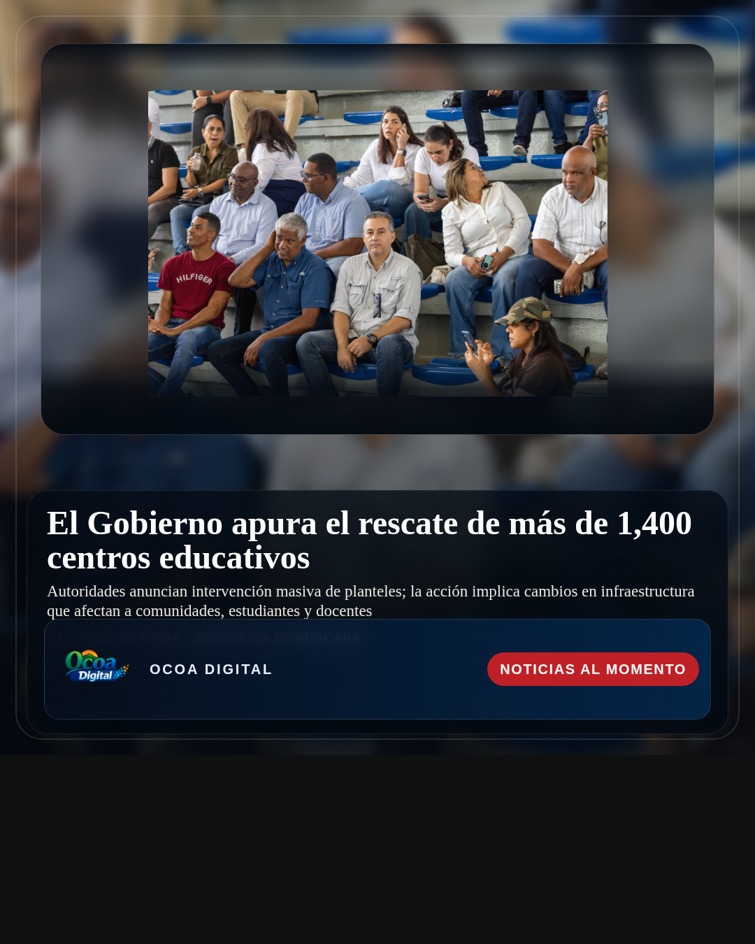 El Gobierno apura el rescate de más de 1,400 centros educativos