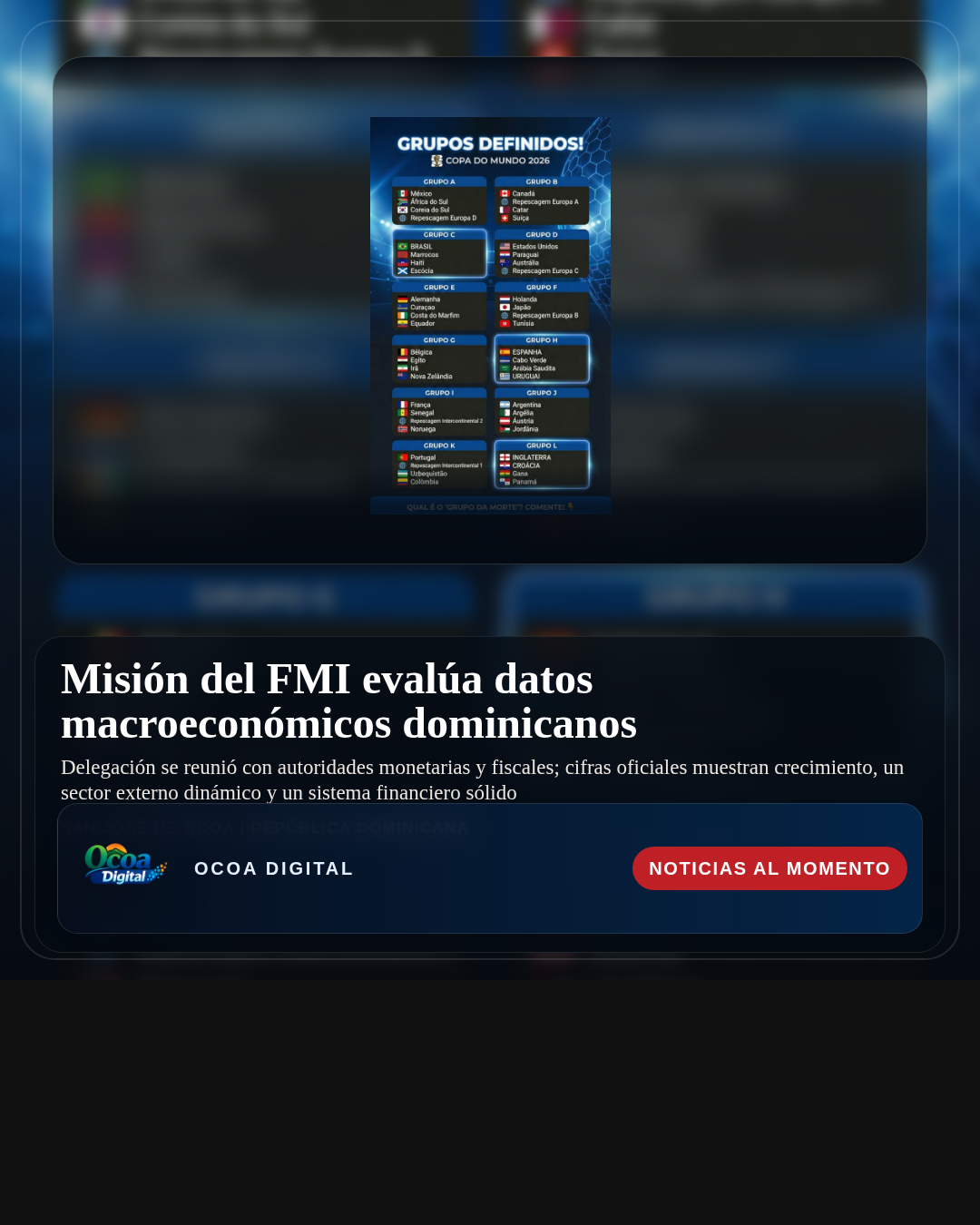 Misión del FMI evalúa datos macroeconómicos dominicanos