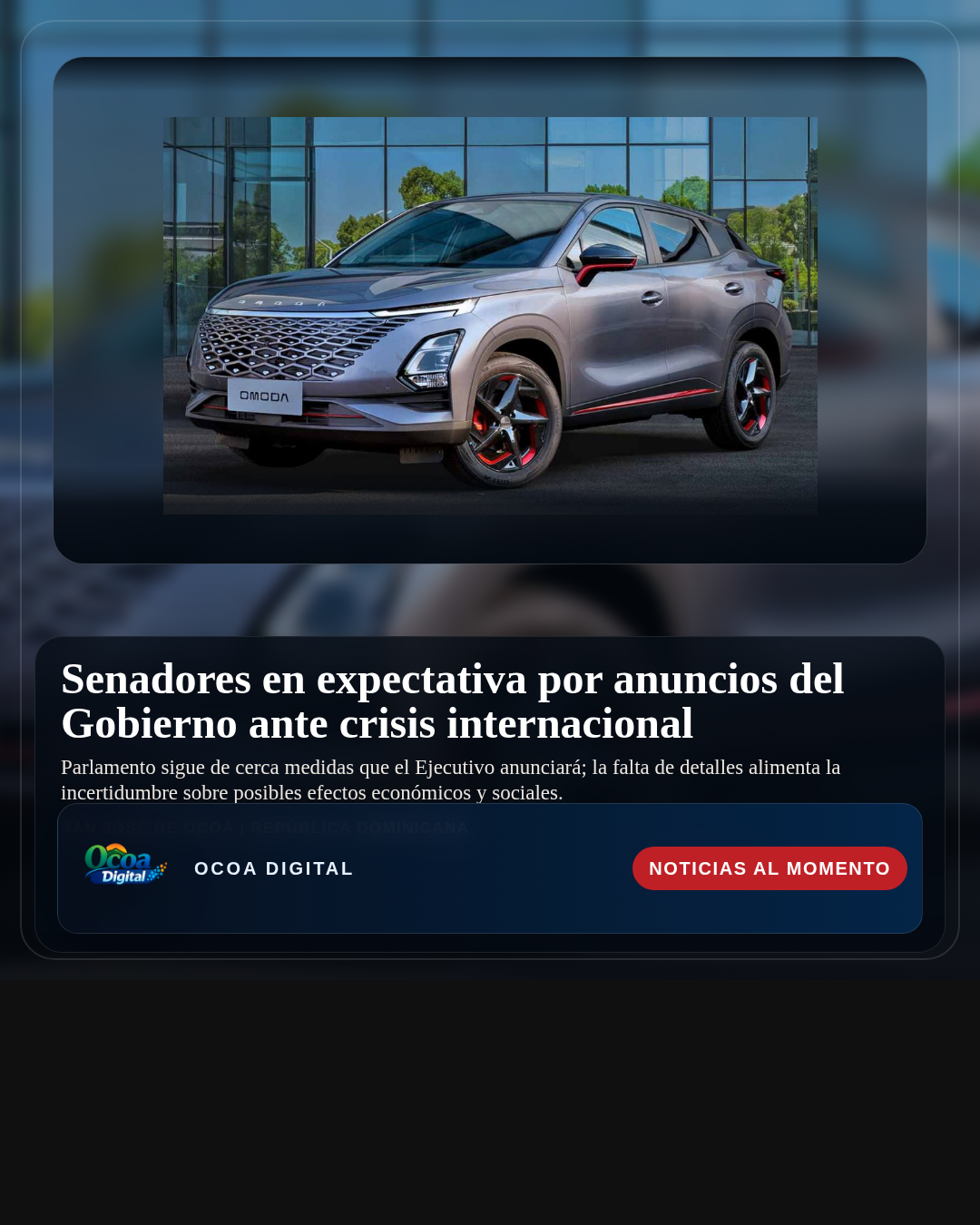 Senadores en expectativa por anuncios del Gobierno ante crisis internacional