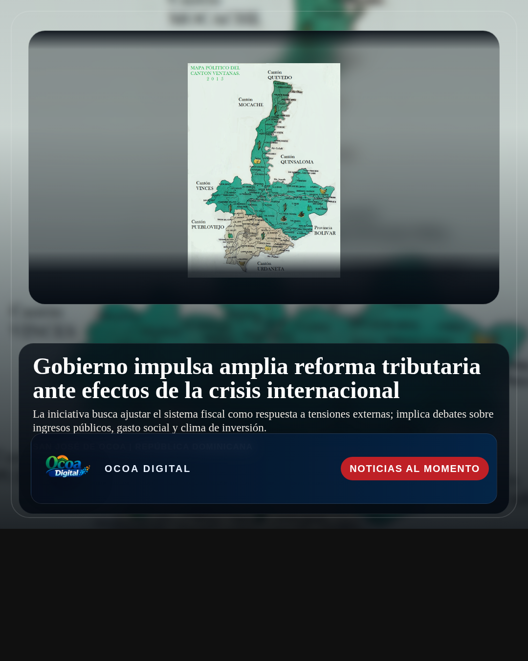 Gobierno impulsa amplia reforma tributaria ante efectos de la crisis internacional