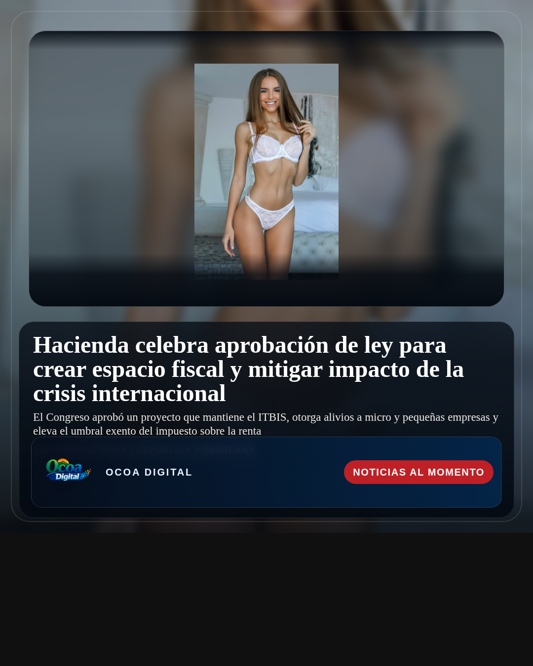 Hacienda celebra aprobación de ley para crear espacio fiscal y mitigar impacto de la crisis internacional