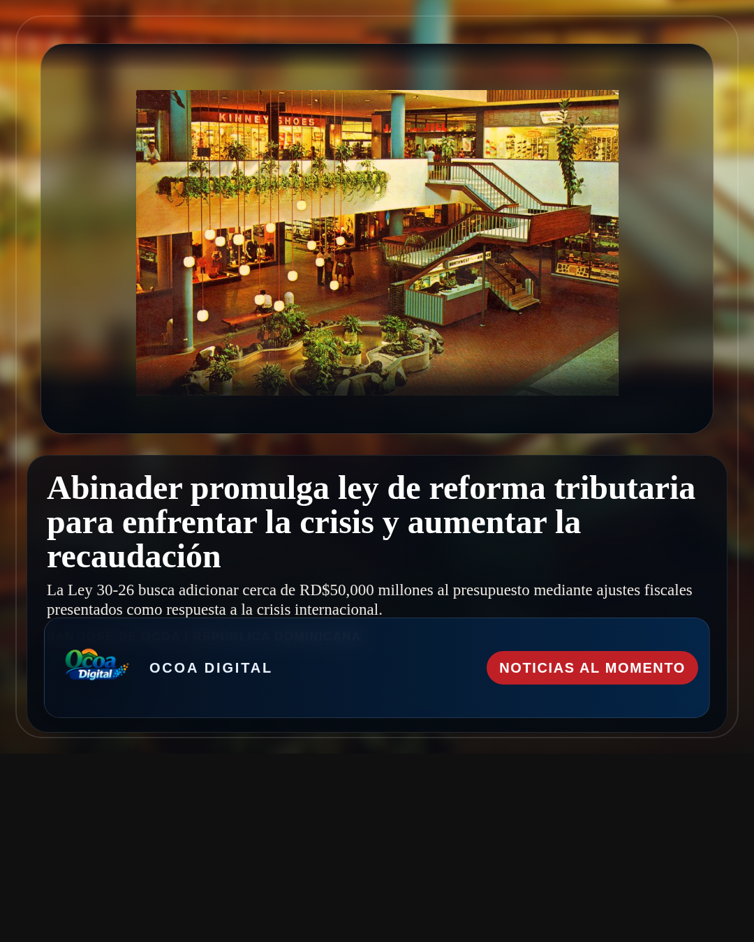 Abinader promulga ley de reforma tributaria para enfrentar la crisis y aumentar la recaudación
