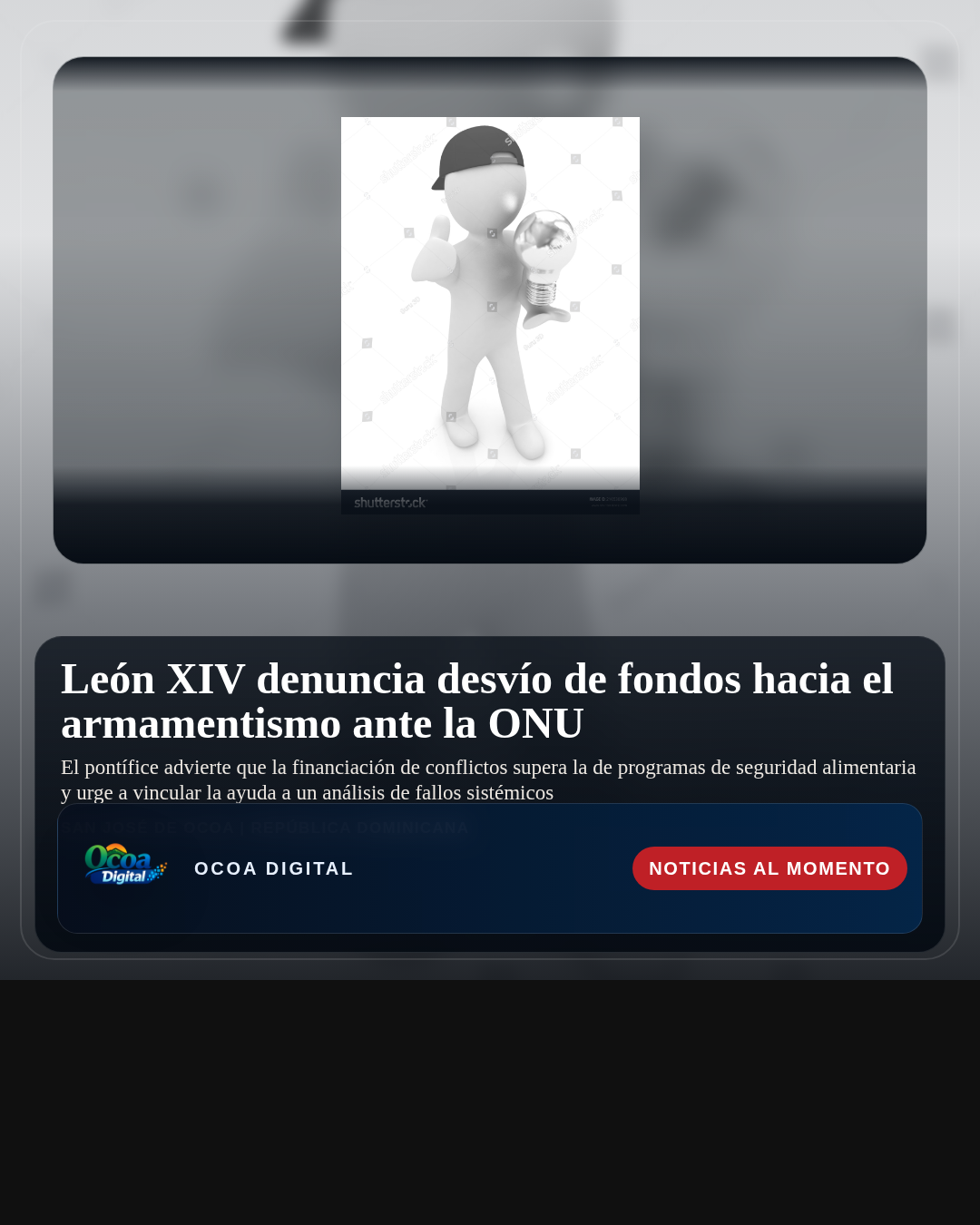León XIV denuncia desvío de fondos hacia el armamentismo ante la ONU