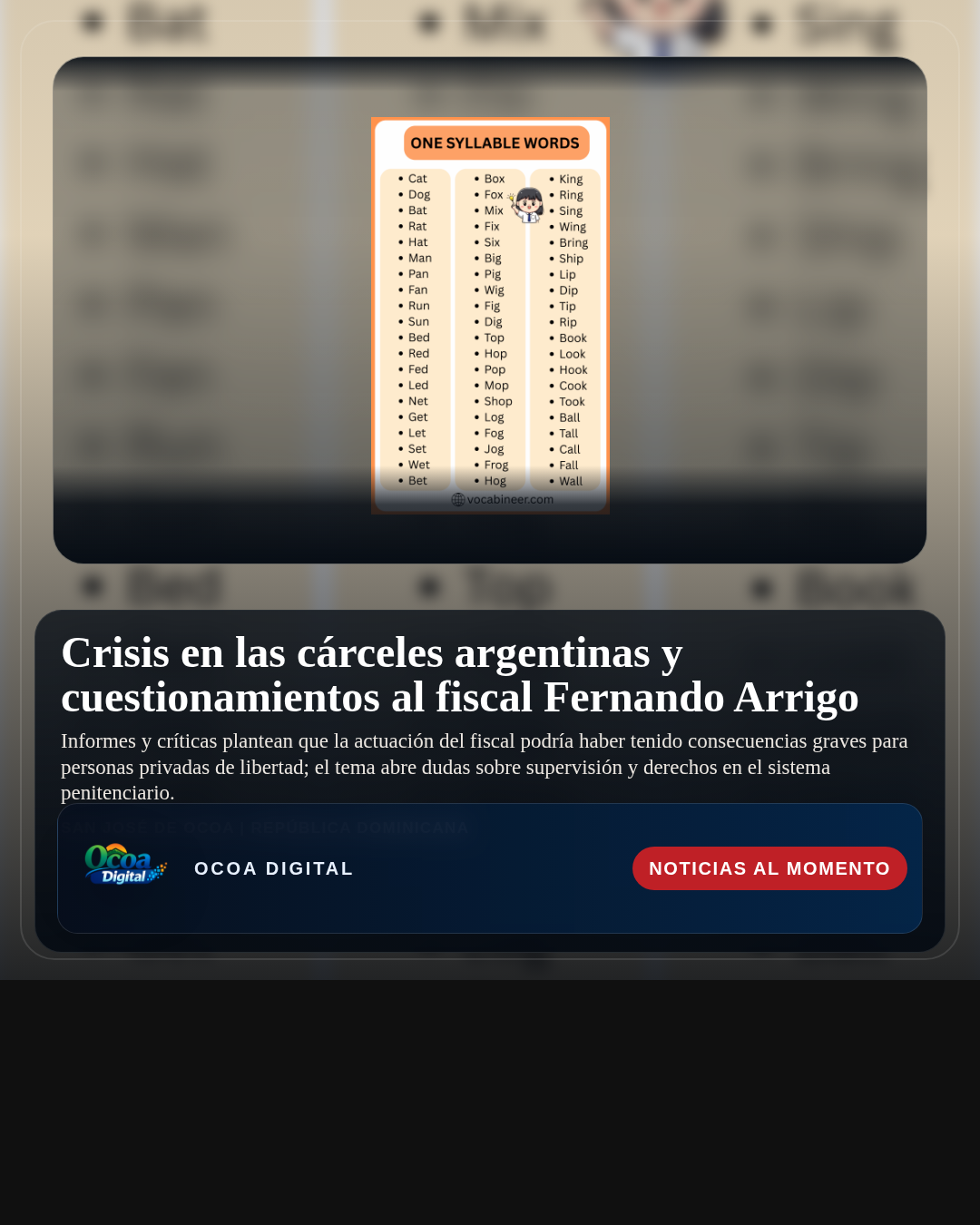 Crisis en las cárceles argentinas y cuestionamientos al fiscal Fernando Arrigo