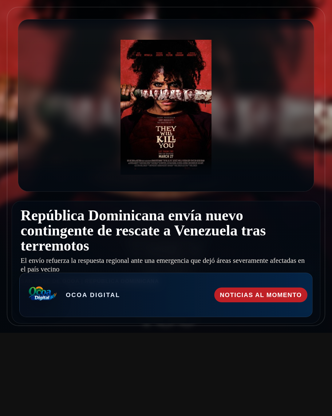 República Dominicana envía nuevo contingente de rescate a Venezuela tras terremotos