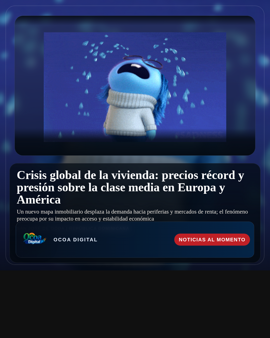 Crisis global de la vivienda: precios récord y presión sobre la clase media en Europa y América
