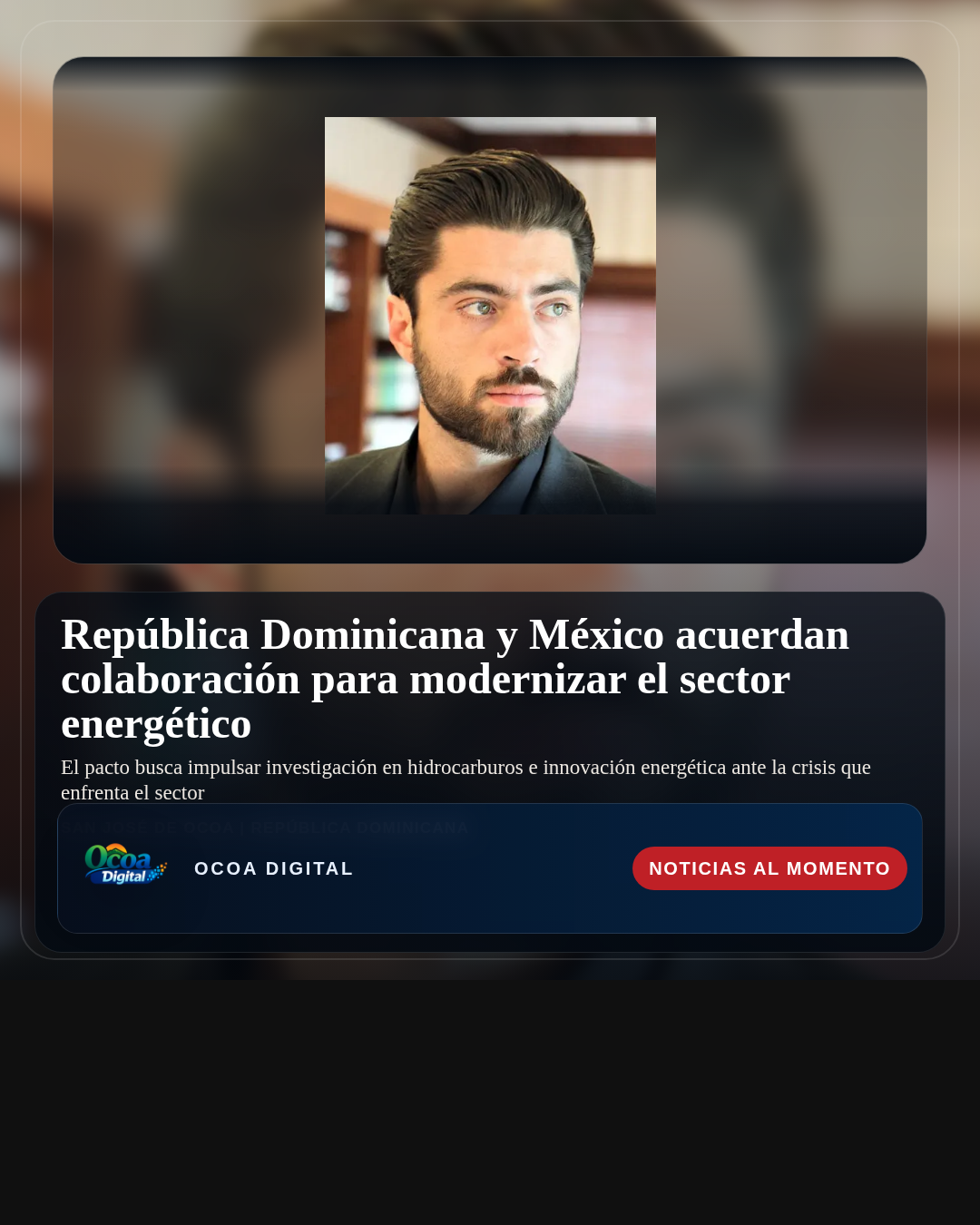 República Dominicana y México acuerdan colaboración para modernizar el sector energético