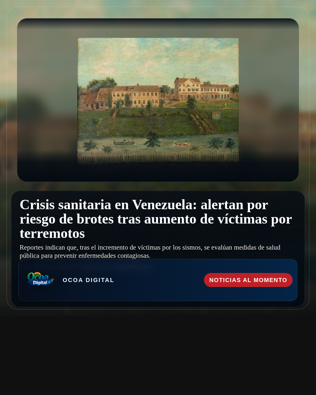 Crisis sanitaria en Venezuela: alertan por riesgo de brotes tras aumento de víctimas por terremotos