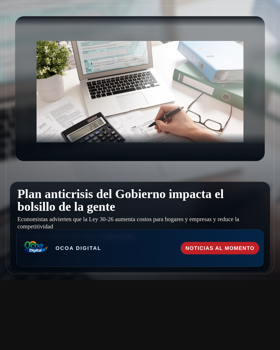 Plan anticrisis del Gobierno impacta el bolsillo de la gente